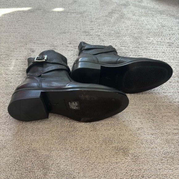 AllSaints Carla Stud Strap Ankle Boots - Picture 3 of 5